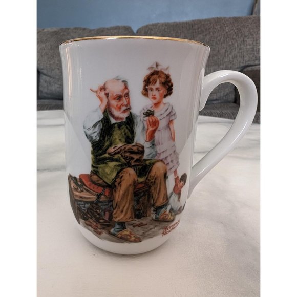 Vintage Norman Rockwell Mug Set - Picture 4 of 10